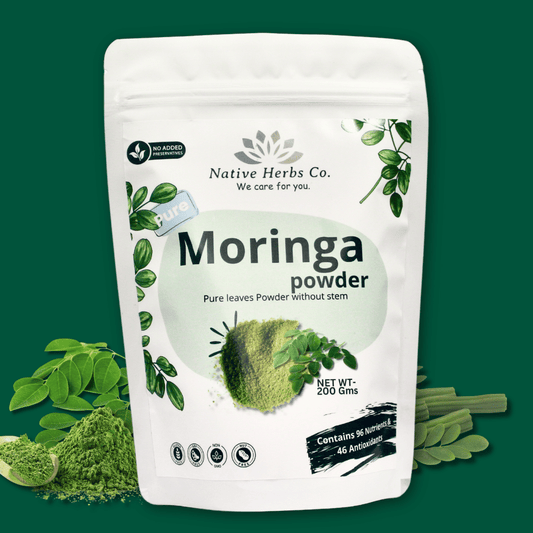 NATIVE HERBS SUPERLEAF MORINGA POWDER - 200gm