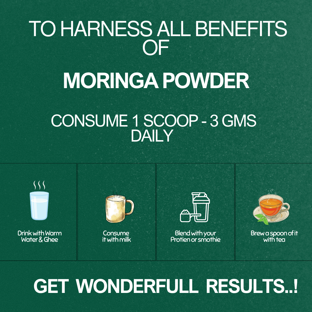 NATIVE HERBS SUPERLEAF MORINGA POWDER - 200gm