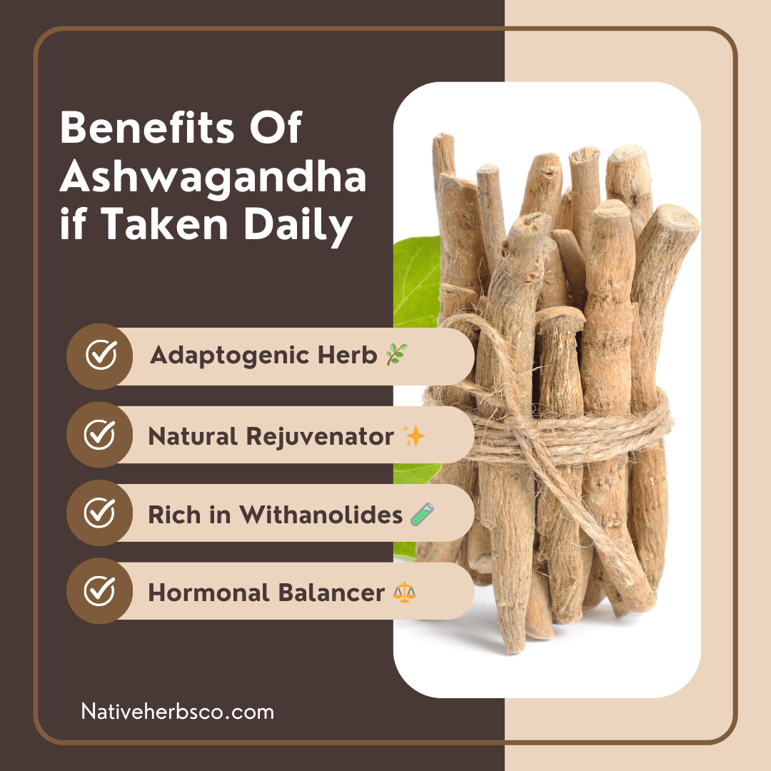 NATIVE HERBS  ASHWAGANDHA POWDER - 200gm