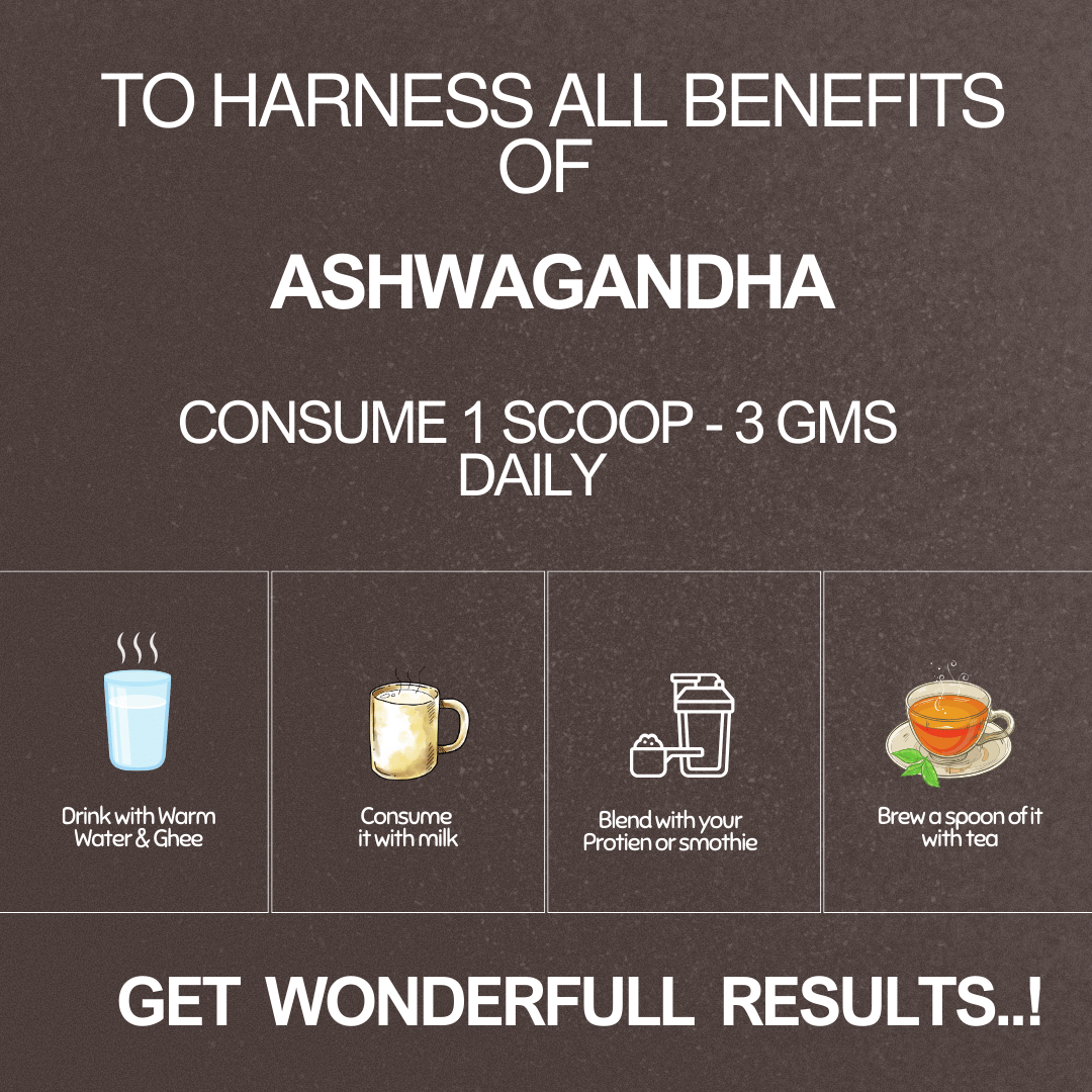 NATIVE HERBS  ASHWAGANDHA POWDER - 200gm